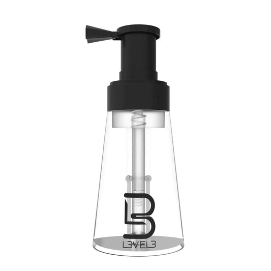 Level 3 Powder Bottle Spray - for Applying Talc and Powder - Barber Supplies and Barber Accessories - Comfortable to Hold and Spray - Level Three Spray Container