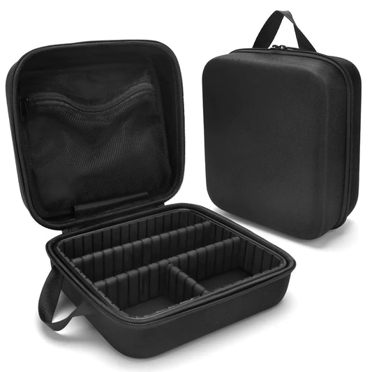ZIBARBER Barber Carrying CaseBarber Case Stylist Tool Box Professional Salon Hair Cutting Grooming Kit Storage Organizer for Clippers Scissors Barber Supplies (Small)